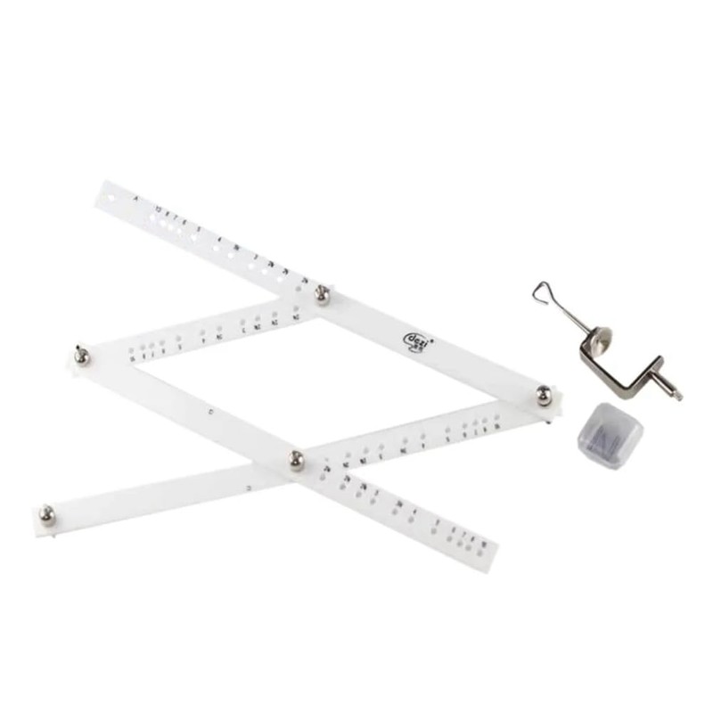 Veumoie Scale Excellent Folding Ruler Artist Pantograph Copy Rluers Draw