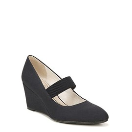 LifeStride GIO MJ - Zapatos de tacón de cuña para Mujer, Marino, 8.5 US