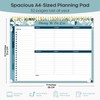 Weekly To Do List Notepad with 52 Undated Sheets（8.5"×11"）- Weekly
