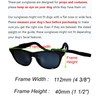 G006 Dog Pet 80s Costume Sunglasses Prop Photoshoot Medium Breeds