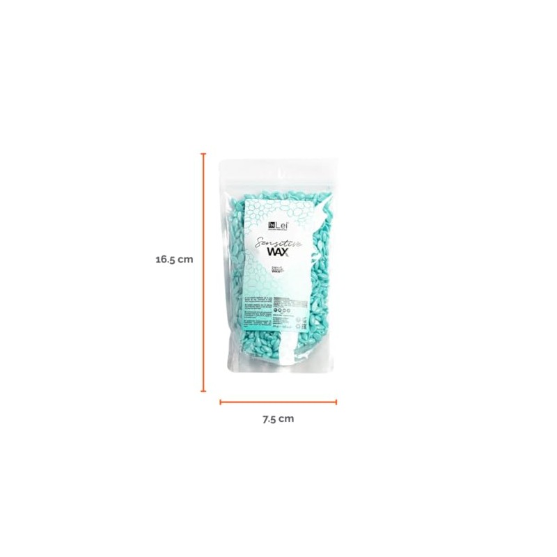 InLei® Sensitive Wax – Cera Profesional para Depilación Facial, Ideal