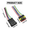 Vkinman 5 Sets 5-Pin Waterproof Automotive Electrical Connector Plug and