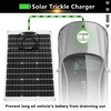 15W Flexible Solar Panel with 50A Controller Monocrystalline Silicon PET