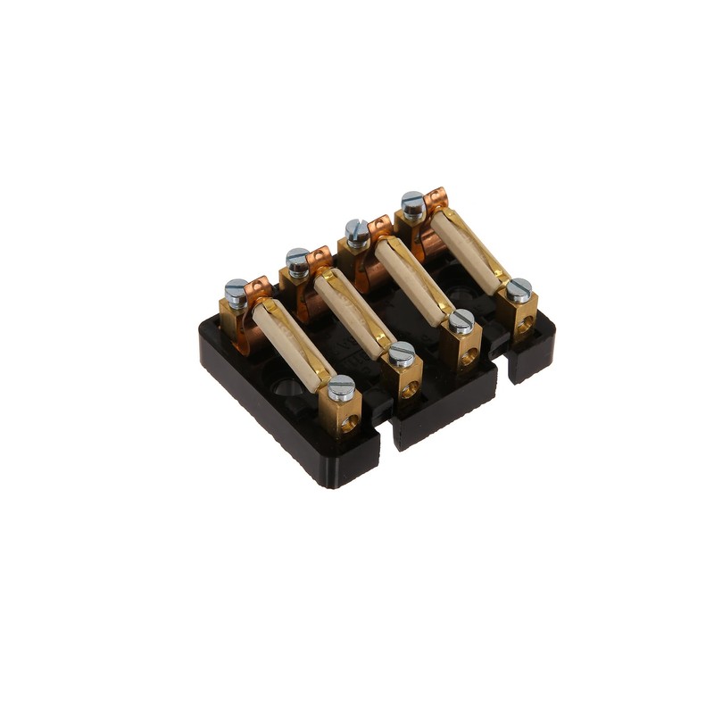 Fez Fuse Box with Lid Screw Terminals Push 4 8811.14/1