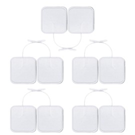 RIBHNXHI Massager Gel Pads Replacement Set - 10 Pads Pack