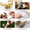 4 Pack 1/2 Inch NPT Female Locks Nut Pipe Fitting