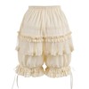 LTAKK Bloomers Women Ruffle Lace Pantaloons Renaissance Victorian Bloomers Kawaii
