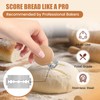CUNSENR Bread Lame Blades Refill – Stainless Steel Scoring Blades