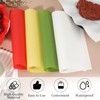 sourcing map 100 Pcs Wax Paper Sheets for Food, 8.7