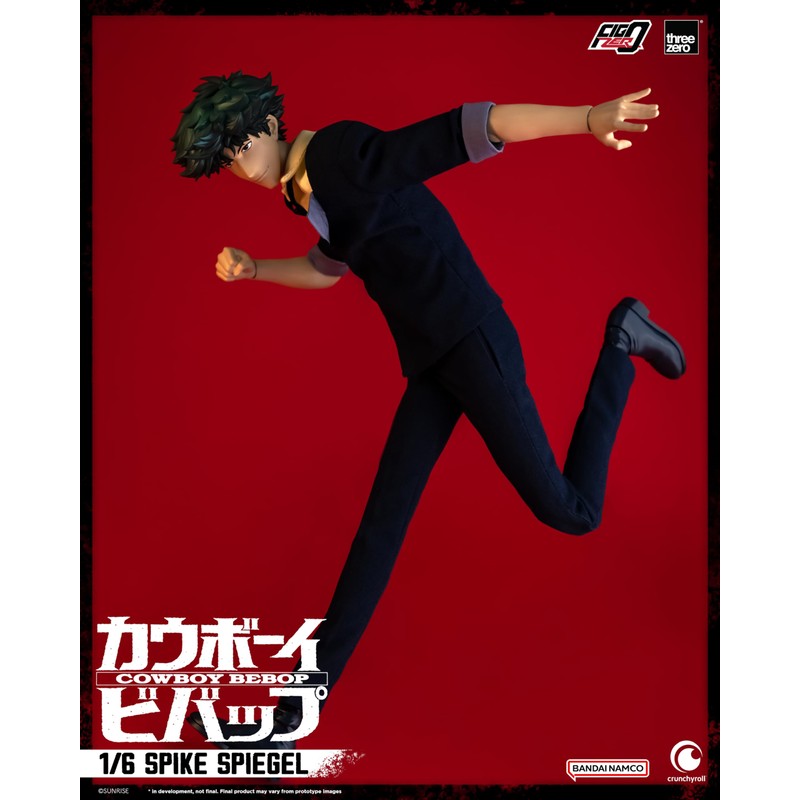 threezero FigZero Cowboy Bebop: Spike Spiegel 1:16 Scale Action Figure