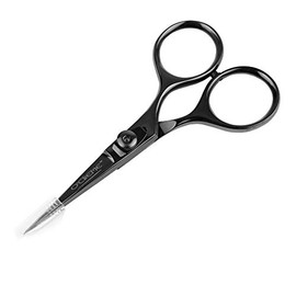 O'Creme Super Sharp Chef Scissors All Stainless Steel Snips Garnishing Tool (Black)