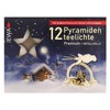 Ebersbacher Kerzenfabrik GmbH Pyramid Tea Lights Pack of 3 with
