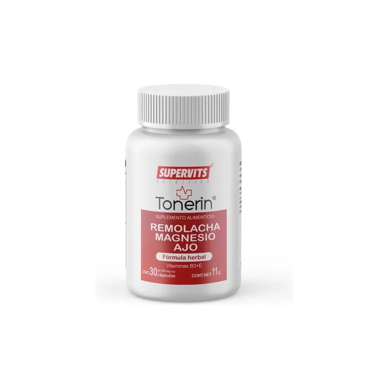 Supervits Tonerin Suplemento Alimenticio 21 Capsulas 2pack