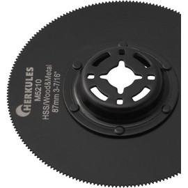HERKULES M5210 HSS Segment Saw Blade Offset M2 by – Dimensions: Diameter: 87 – for T = 0.8 ZPZ 18 – For Material/Features: Wood, Plastic, Aluminium, Steel, nonferrous Met.