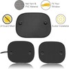 2 Pack Car Side Window Sunshades Universal Harmful UV Rays