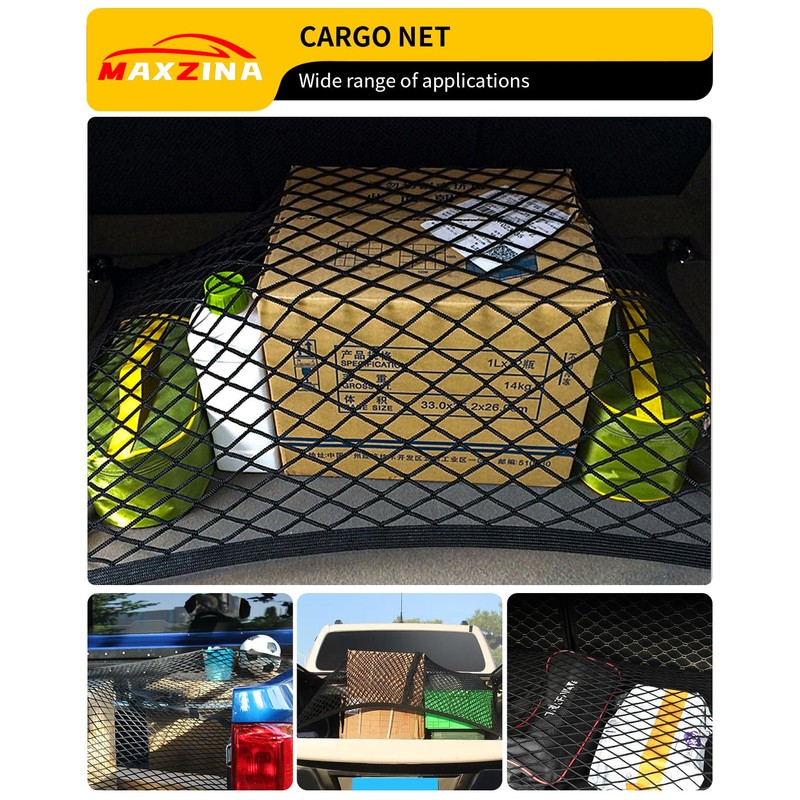 Maxzina Cargo Net Compatible with 2022-2026 Ford Maverick 2021-2026 F150
