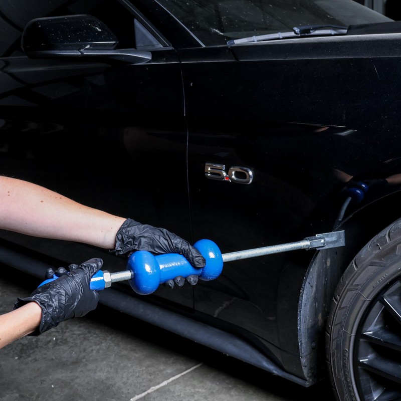 ABN Auto Slide Hammer 9-Piece Set, 5lb Pound – Puller