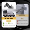 GXARTS Right Side Sliding Door Hinge Roller Upper Middle Lower