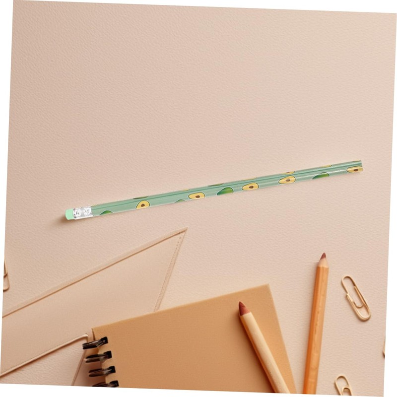 Kisangel 36pcs Cute Fruit Themed Pencils for Fun Wooden Drawing