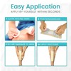 ViveCare Silicone Foam Dressing 4x10 with Border Adhesive - Bed