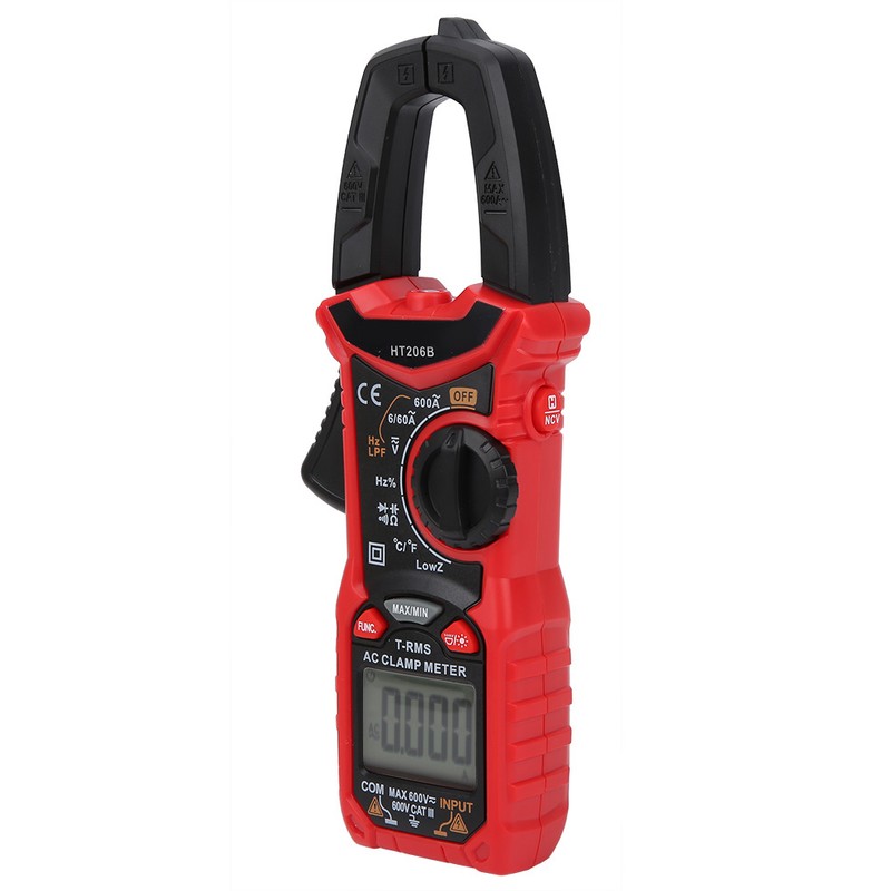 Digital Clamp Multimeter Accurate Voltage Current Tester Electrician Repair Tool