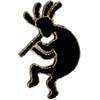 Kokopelli Embroided Iron On/Sew On Patch
