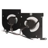For MSI GS66 Cooling Fan 4pin Connector Aluminum Alloy Easy
