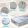 4 Inch Low Profile Under Bed Storage Drawer 2 Pack,