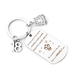 18th Birthday Gifts for Girls,18th Birthday Presentsfor Girls,Unusual 18th Birthday Gifts,18th Birthday Keyring,Girls 18th Birthday Gifts,Gifts for 18 Year Old Girls,18th Birthday Gifts for Daughter