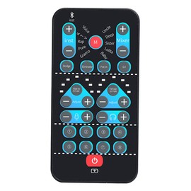 Honiwu Voice Changer, Mini Voice Changer Device, Portable Sound Card Multifunction Recording Equipment Set, 8 Sound Effects, Plug and Play, for Computers Phones Tablets