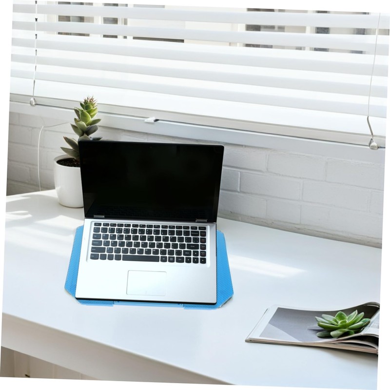 TEHAUX Adjustable Laptop Cooling Pad with Silent Fans Ergonomic Portable