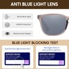 SODQW Reading Sunglasses For Women Men Full Lens Readers Anti