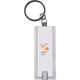 Azeeda 'Foster Mum Mothers Day' Keyring LED Torch (KT00041996)