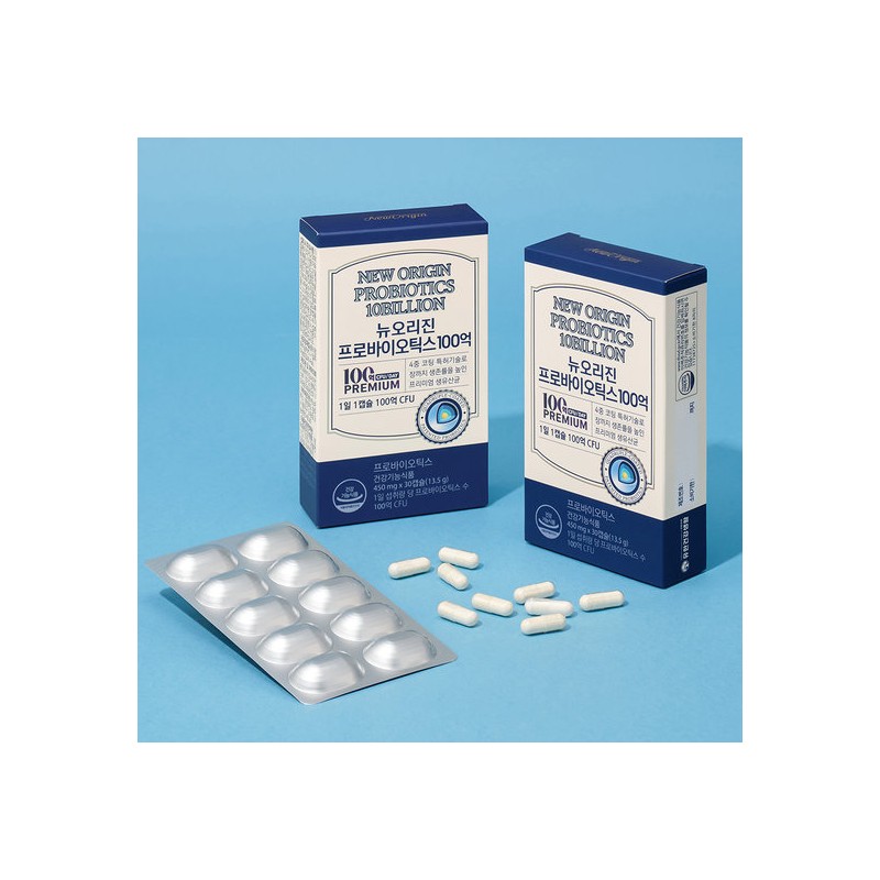 New Origin Probiotics 10 Billion CFU, 6 boxes (30-day supply)
