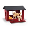 schleich Farm World 42722 Dog Kennel with Golden Retrievers, from
