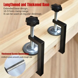 NS Juvyig G Clamps for Woodwork, Adjustable Screw Small Clamps, Universal Table Clamps Wood Clamps for Woodworking, Mini Bar Clamp for Carpentry DIY Projects