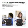 CIYODO 1Pc Stethoscope Travel Pouch Storage Bag with Mesh Pockets