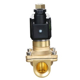 3/4" Brass Electric Solenoid Valve 12V DC NPT Normally Open Air Gas Non-potable Water Viton