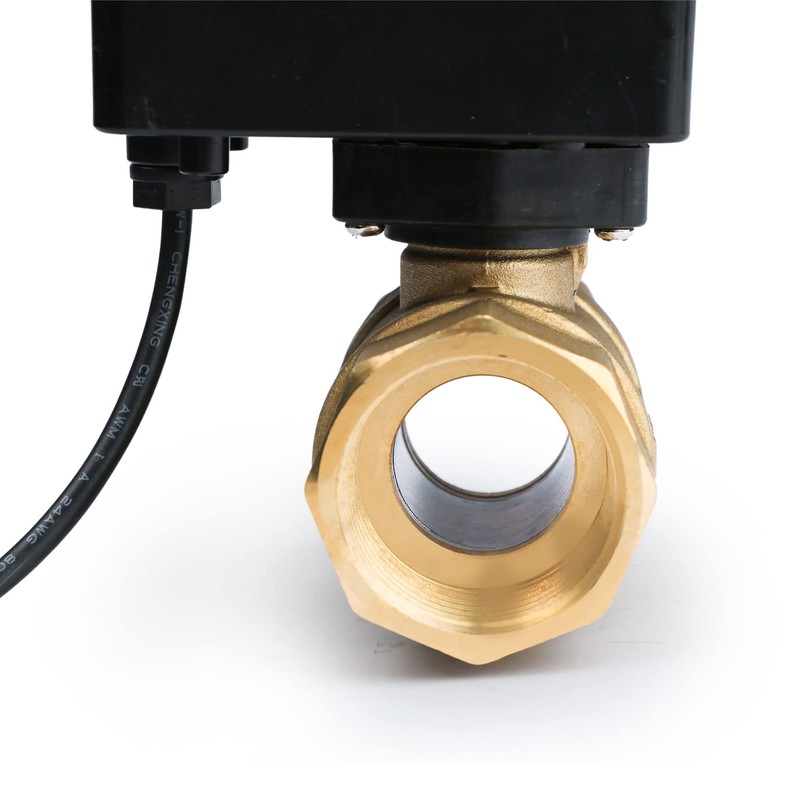 Motorized Ball Valve - 1" Brass Ball Valve with Standard