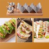 2 Packs Taco Holder Kit Stainless Steel Taco Holder with