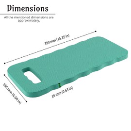 Lizzy 2 x Jumbo kneeling pad 15.35 x 6.50 Inches | Kneeling Pad Garage Garden Kneeler Mat Portable Waterproof Multipurpose Garden Kneeler Pad Cushion