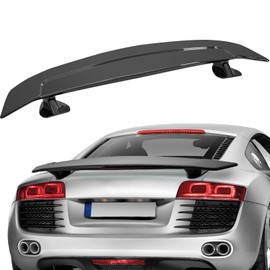VEVOR GT Wing Car Spoiler, 46.3 inch Universal Spoiler, Compatible with Most Sedans and Coupes, High Strength ABS Material, Car Rear Spoiler Wing, Racing Spoiler BGW/JDM Drift Glossy Black