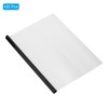 PATIKIL Clear Report Covers with Sliding Bar, 20 Pcs 15mm