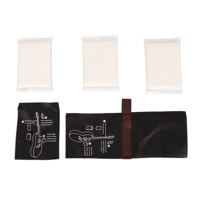 3PCS Guitar Humidifier Packs Humidity Control Bag Dual Way Humidification