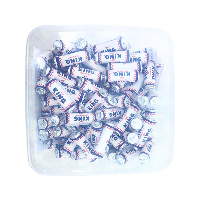 King Peppermint Mini Rolls 145 Count Tub