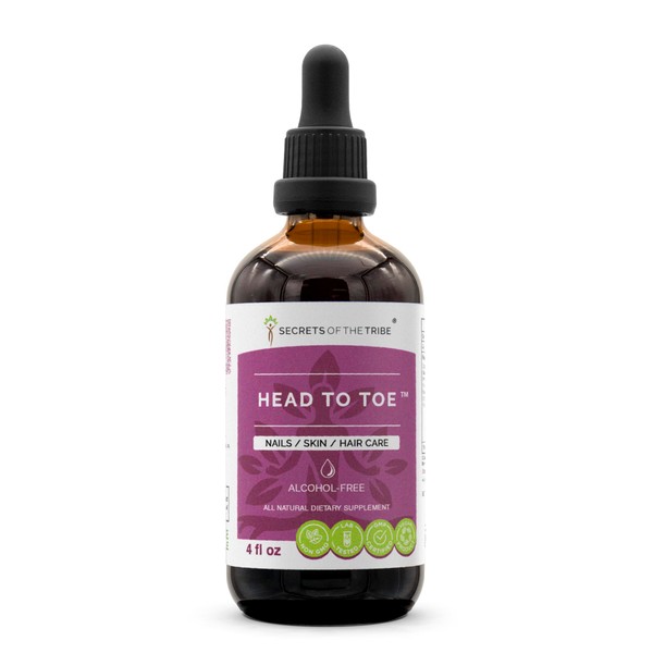 Head to Toe Herbal Extract, Alcohol-Free Tincture, Glycerite Chamomile, Witch