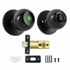 YFK Smart Fingerprint Door Lock Knob with Tuya App Control