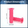 INFINAUTO Bike Handlebar Grips Covers, 120mm Cycling End Grips Protector