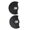 35PCS Multitool Blade High Carbon Steel Wear Resistant Incisive Oscillating