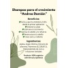 Shampo Orgánico Crecimiento Capilar 3 De 1l Andrea Damián